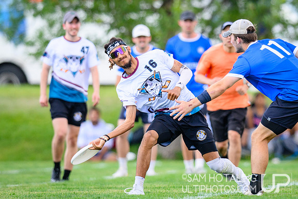Men’s crossover play during International Club Championships at Aurora Sports Park