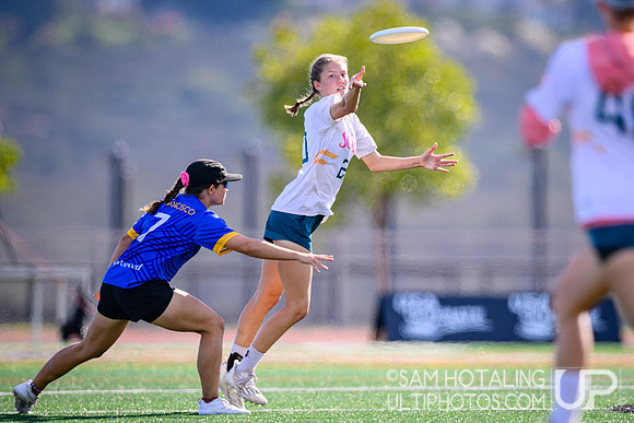 Fury vs Scandal in women’s finals during Club Championships at Canyon Crest Academy