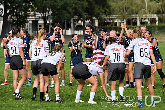 USA U20 Women vs Austria U20 Women - WJUC 2022