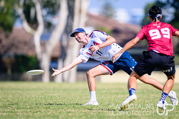 Pool play during World Ultimate Championships at Runaway Bay Precinct