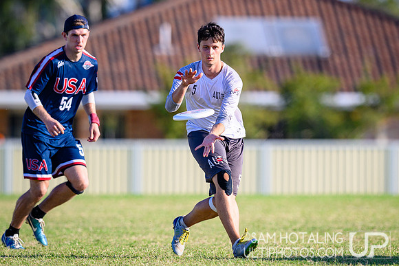 Mixed pool play during World Ultimate Championships at Runaway Bay Sports Precinct