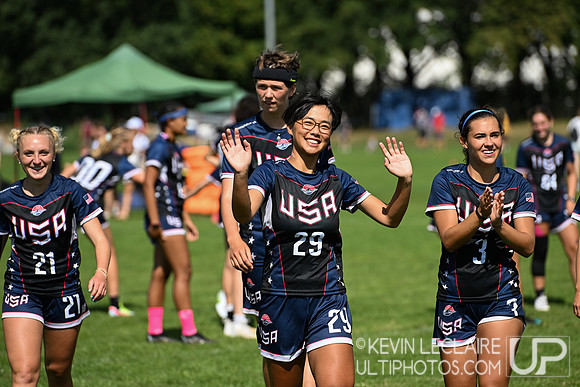 USA U20 Women vs Italy U20 Women - WJUC 2022