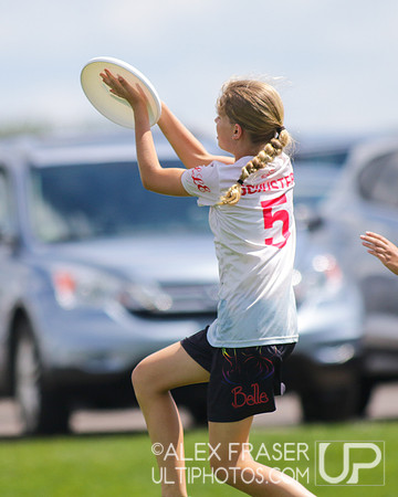 U16 Girls - Saturday - 2016 USAU Youth Club Championships