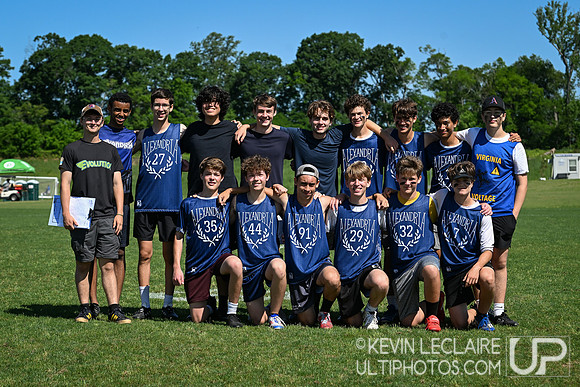 Alexandria Small Titans Team Photo - VA HS States 2025 Saturday