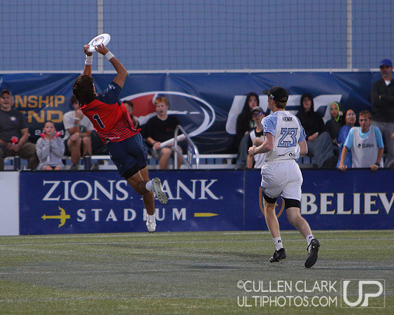 Minnesota Wind Chill vs. Carolina Flyers UFA Championship Weekend semifinal game at Zions Bank Stadium. Saturday, August 24, 2024