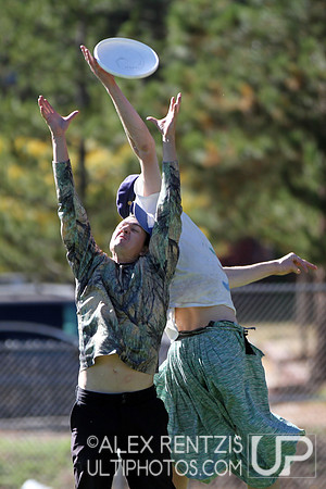 Finals Action at UltiFest 2014 held in Flagstaff, Arizona Oct