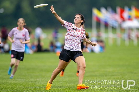 Charrúa vs Eintracht Frankfurt in pool play at World Ultimate Club Championships