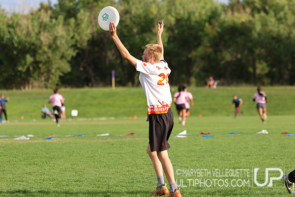 Saturday action at the USA Ultimate Youth Club Championships in