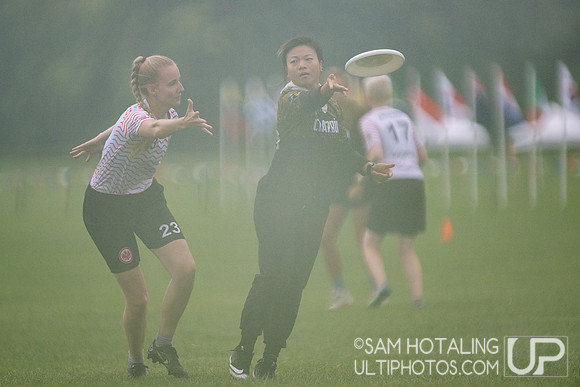 Charrúa vs Eintracht Frankfurt in pool play at World Ultimate Club Championships