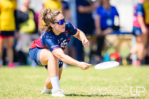 Women’s pool play during World Ultimate Championships at Runaway Bay Sports Precinct
