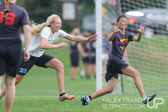 U19 Girls - Friday - 2016 USAU Youth Club Championships
