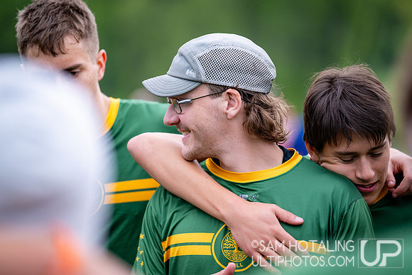 Pool play at USAU D1 College Championships