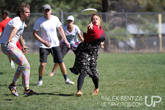 Semis Action at UltiFest 2014 held in Flagstaff, Arizona Oct 11-12