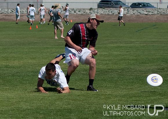 Saturday open action from NorCal D-I Sectionals 2012
