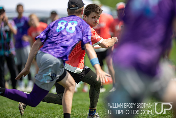Day 2 of the USA Ultimate U.S. Open ICC Championships
