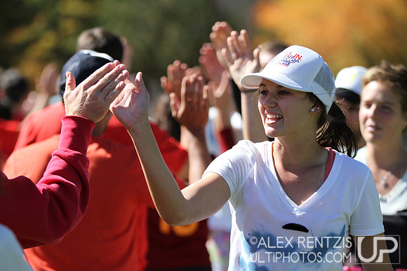 Semis Action at UltiFest 2014 held in Flagstaff, Arizona Oct 11-12