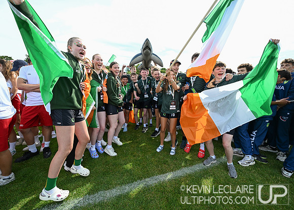 Ireland U20 Delegation Team Photo - WJUC Opening Ceremonies