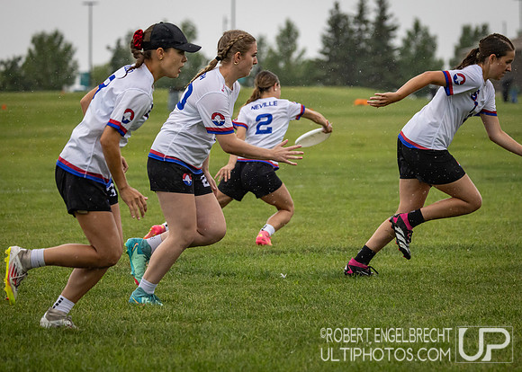 Edmonton, AB: Canadian Ultimate Juniors Championships 2025. Wedn