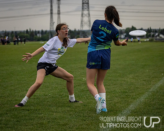 Edmonton, AB: Canadian Ultimate Juniors Championships 2025. Wedn