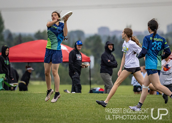 Edmonton, AB: Canadian Ultimate Juniors Championships 2025. Wedn