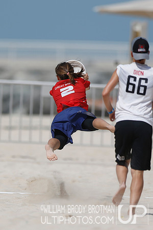 Day 4 of the 2015 World Championships of Beach Ultimate