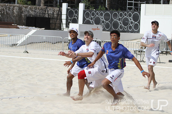 Day 4 of the 2015 World Championships of Beach Ultimate