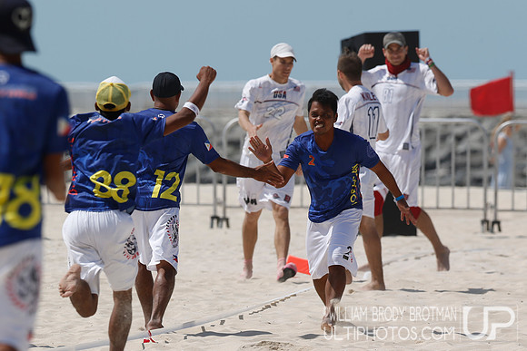 Day 4 of the 2015 World Championships of Beach Ultimate