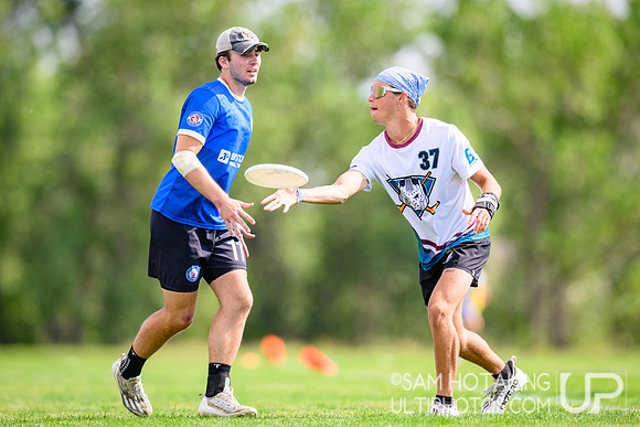 Men’s crossover play during International Club Championships at Aurora Sports Park