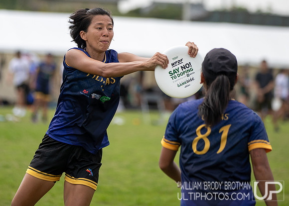 Day 2 of the WFDF 2025 Asia Oceanic Ultimate Championships