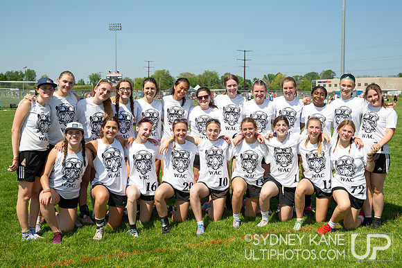 Occidental Team Photo 2024 USA Ultimate Division III College Cha