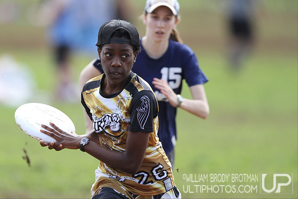 Sunday bracket play of at Women's College Centex 2015.