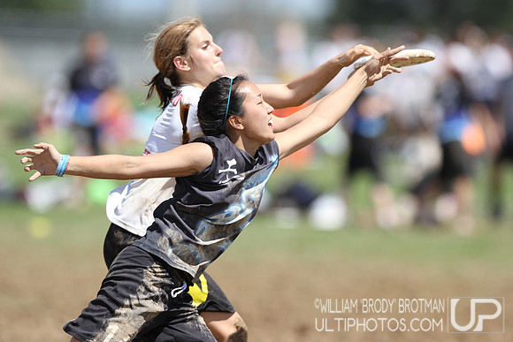 Sunday bracket play of at Women's College Centex 2015.