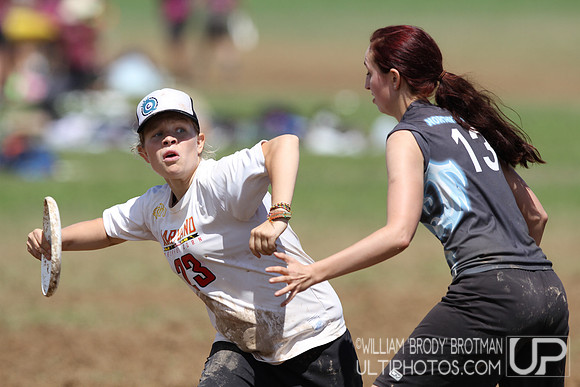 Sunday bracket play of at Women's College Centex 2015.