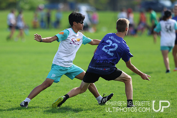 Saturday action at the USA Ultimate Youth Club Championships in