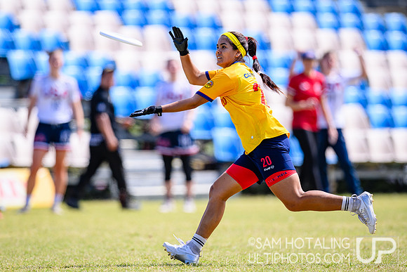 Women’s power-pools during World Ultimate Championships at Runaway Bay Sports Precinct