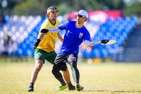 Men’s semifinals during World Ultimate Championships at Runaway Bay Sports Precinct