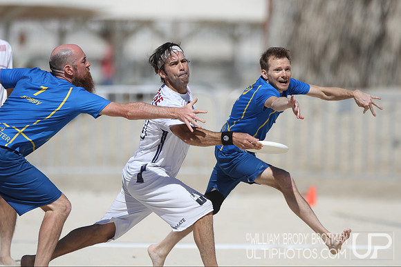 Day 6 of the 2015 World Championships of Beach Ultimate