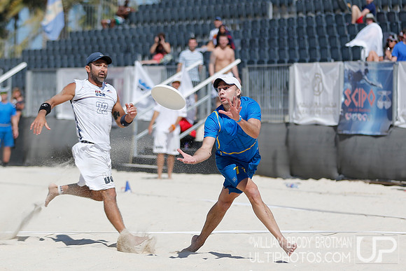 Day 6 of the 2015 World Championships of Beach Ultimate