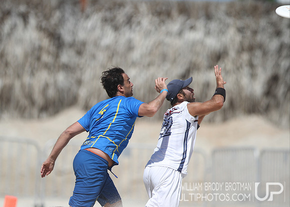 Day 6 of the 2015 World Championships of Beach Ultimate