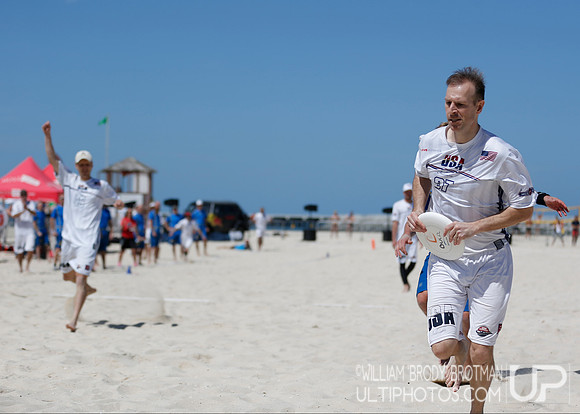 Day 6 of the 2015 World Championships of Beach Ultimate