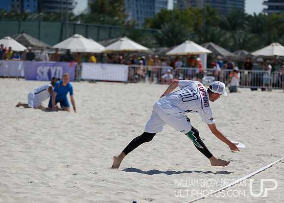 Day 6 of the 2015 World Championships of Beach Ultimate