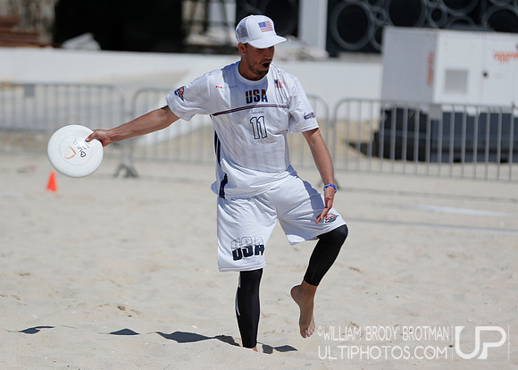 Day 6 of the 2015 World Championships of Beach Ultimate