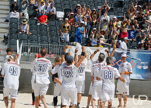 Day 6 of the 2015 World Championships of Beach Ultimate
