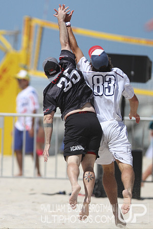 Day 6 of the 2015 World Championships of Beach Ultimate