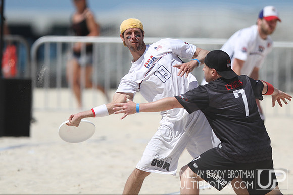 Day 6 of the 2015 World Championships of Beach Ultimate