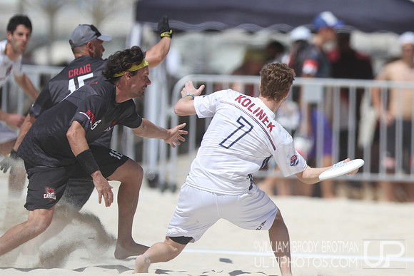 Day 6 of the 2015 World Championships of Beach Ultimate