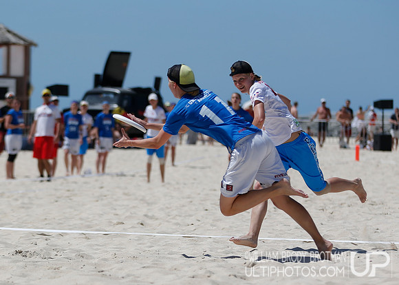 Day 6 of the 2015 World Championships of Beach Ultimate