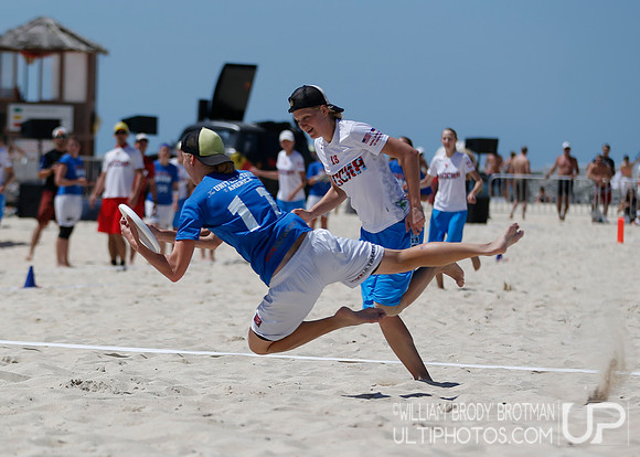 Day 6 of the 2015 World Championships of Beach Ultimate