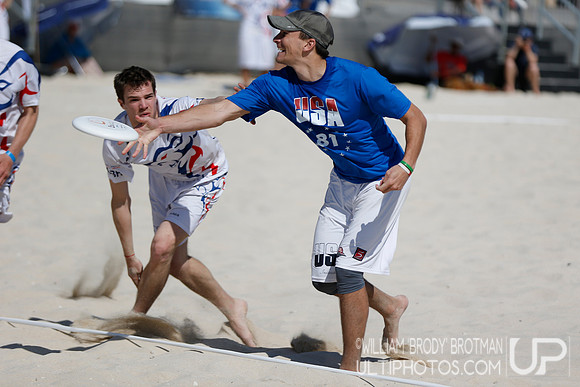 Day 6 of the 2015 World Championships of Beach Ultimate