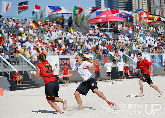 Day 6 of the 2015 World Championships of Beach Ultimate
